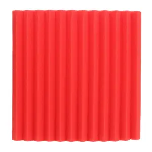 30x30 cm Soundproof Foam Tile with Wedge Pattern 8 S3fa679fc3e4042efbbe3185d498fb43c5