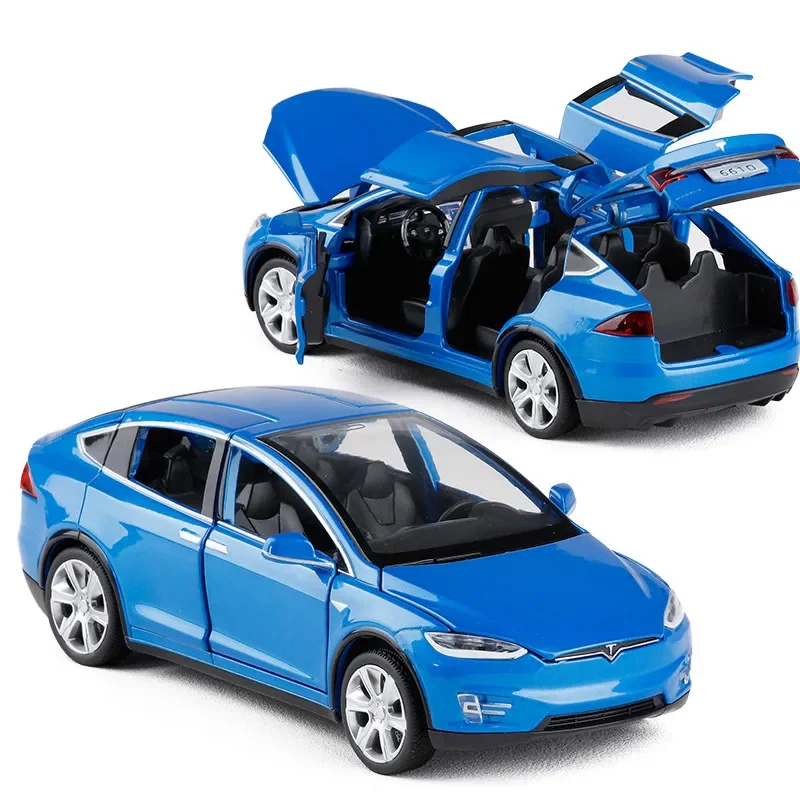 Model X 1:32 Diecast Car with Gull-Wing Doors 2 Model X 1:32 Diecast Car with Gull-Wing Doors - Image 2
