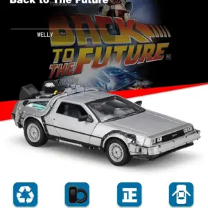 DeLorean DMC-12 1:24 Scale Diecast Model 12 S3faa7da54e5b466fabaf5bc38bf009dd1