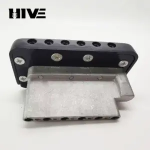 Double-Cranked Metal Guitar Tremolo Bridge 11 S3fac9e04e174409a90a016556ec041d9C