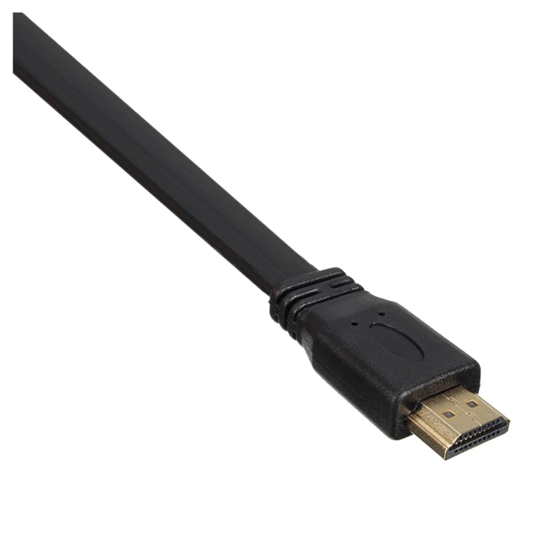 Flat HDMI 1.4 Cable 30cm, Gold-Plated Connectors 3 Flat HDMI 1.4 Cable 30cm, Gold-Plated Connectors - Image 3