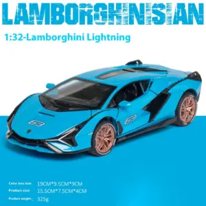 Green Lamborghini SIAN 1:32 Diecast Model 16 S3fbc91597a2044e79521fcba96139b883