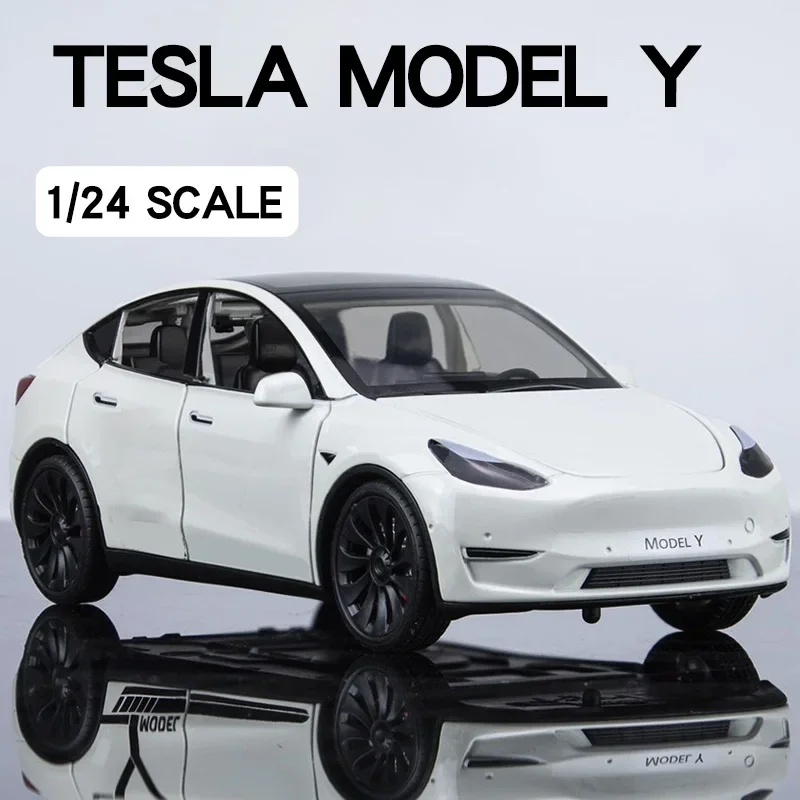 1:24 Scale Tesla Model Y Diecast Car Collection 5 1:24 Scale Tesla Model Y Diecast Car Collection - Image 5