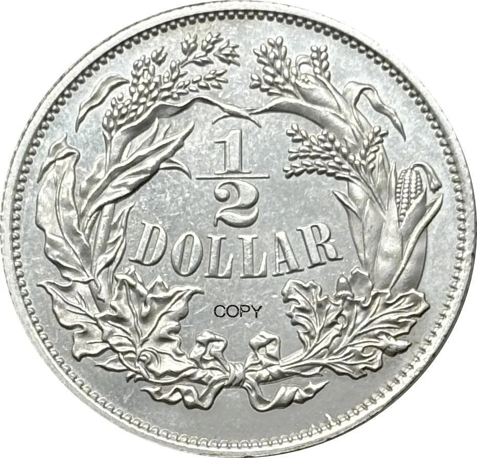 1859 Half Liberty Pattern Replica Coin 2 1859 Half Liberty Pattern Replica Coin - Image 2