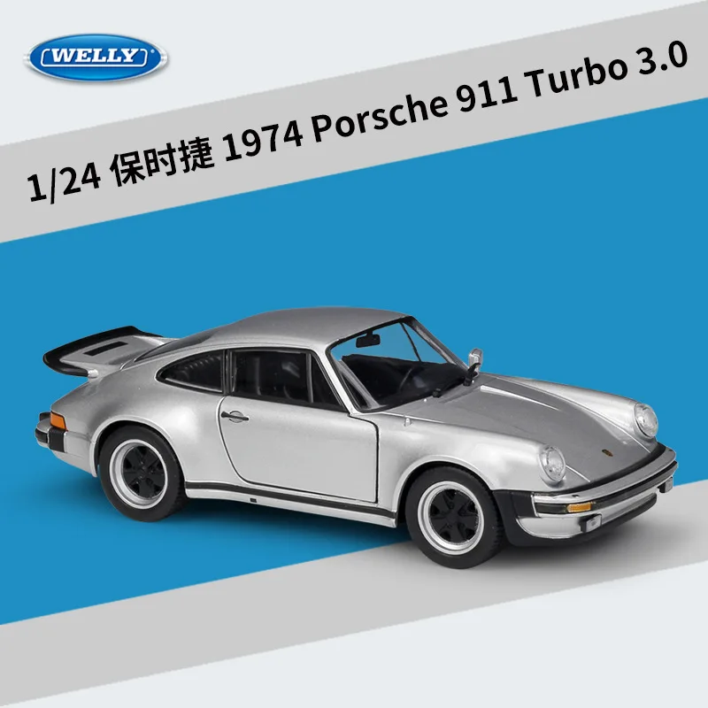 Porsche 911 Turbo 1974 Diecast Model 1:24 Scale 7 Porsche 911 Turbo 1974 Diecast Model 1:24 Scale - Image 7