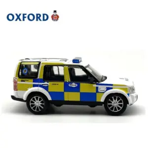 White Police SUV Miniature Model 1:76 Scale 8 S40587f099f9046f392622cca5bff9869m