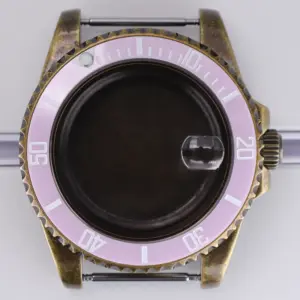 Vintage Bronze 40mm Watch Case for Seiko NH36 13 S4063f39f7c5c47be83f4f8e3b792a1a9B