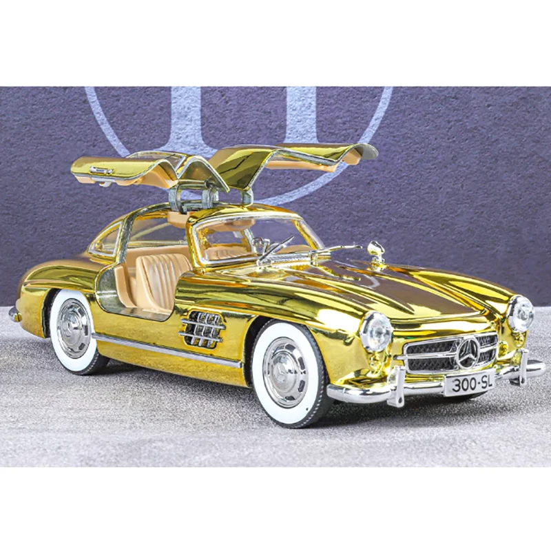 Vintage Mercedes-Benz 300SL 1:24 Alloy Model 5 Vintage Mercedes-Benz 300SL 1:24 Alloy Model - Image 5