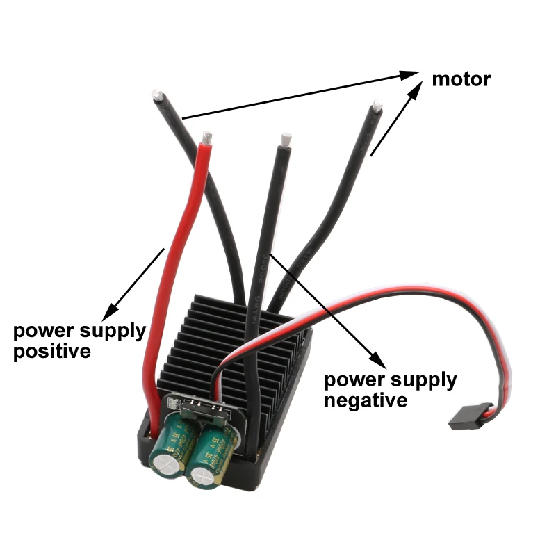 High-Power Bidirectional RC ESC (10.5V-26V) 6 High-Power Bidirectional RC ESC (10.5V-26V) - Image 6