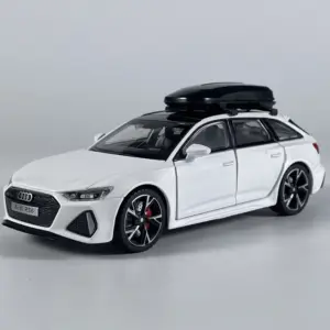1:32 Diecast Audi RS6 Model with Lights 19 S4085a626e7834a21a5a573cdaac3702fl