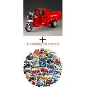 Vivid Blue Diecast Tricycle Model 16 S4085bc1bd16742ef9d665d4f746da0997