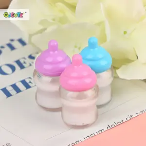 Miniature Doll Baby Bottles Set in Pastel Colors 8 S40a21cc67f4140b0bc865f08f45584241