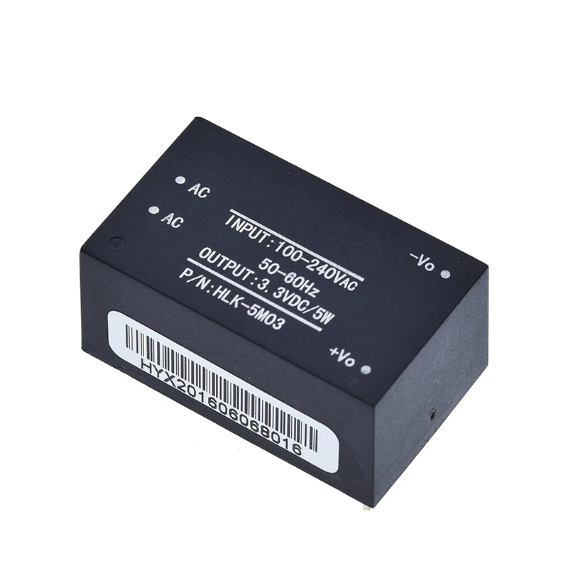 AC/DC Power Supply Module 5V/3.3V/12V Compact Black 3 AC/DC Power Supply Module 5V/3.3V/12V Compact Black - Image 3