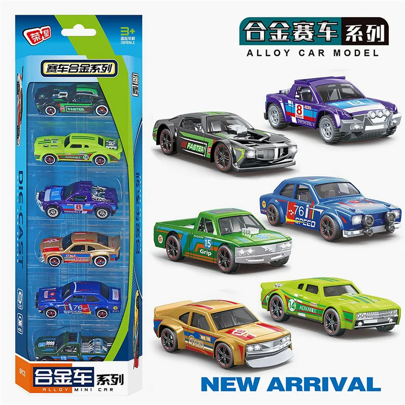 Vintage Alloy Car Model Set - 1:64 Scale 9 Vintage Alloy Car Model Set - 1:64 Scale - Image 9