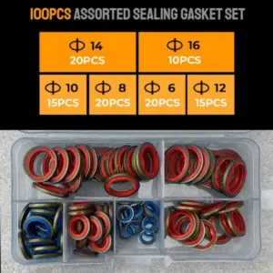 Complete Rubber Gasket Set for Repairs 9 S40db6a2317bc400d80cadd0e9f648ab9s