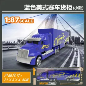 1:87 Alloy Cargo and Oil Tanker Truck Set 19 S40e6c8c585174effb4a806916ab9283aK