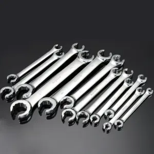 High Carbon Steel Open-End Wrench Set