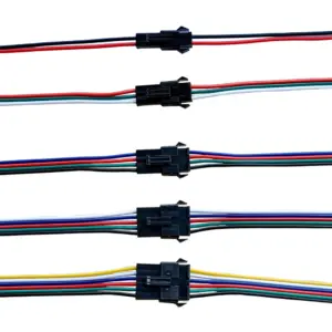 15cm JST LED Light Connector Set (2-6 Pin)