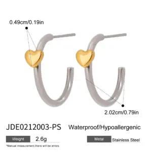 Stainless Steel Heart Hoop Earrings 13 S40ff20f9bd54472f8dc2a837da3ee12c0