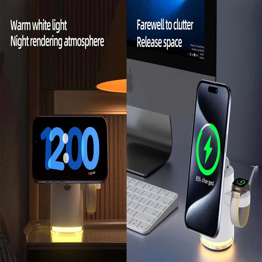 Magnetic Wireless Charging Stand for Smartphones 5 Magnetic Wireless Charging Stand for Smartphones - Image 5