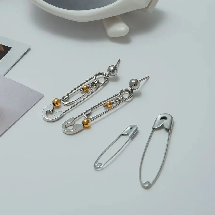 Geometric Stainless Steel Earrings for Women 5 Geometric Stainless Steel Earrings for Women - Image 5