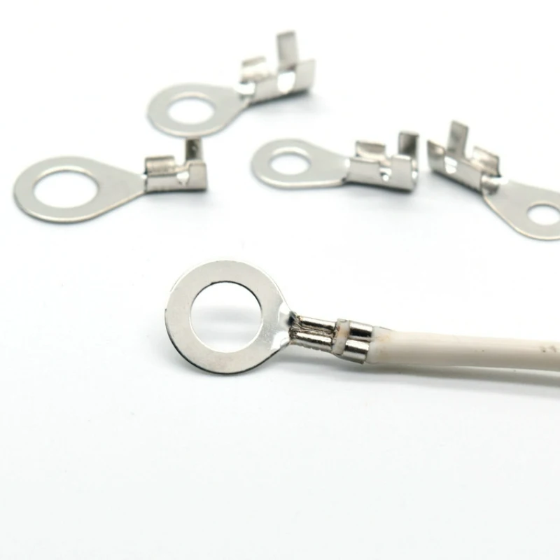 Brass Non-Insulated Ring Terminals Set 4 Brass Non-Insulated Ring Terminals Set - Image 4