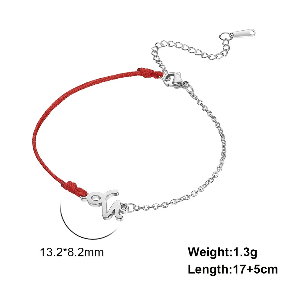 Women's Zodiac Bracelet with Silver Charm 6 Women's Zodiac Bracelet with Silver Charm - Image 6
