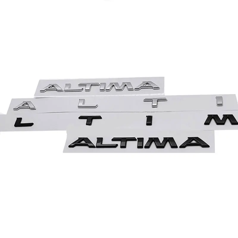 Bold Nissan Altima Decal Set for Rear Trunk 2 Bold Nissan Altima Decal Set for Rear Trunk - Image 2