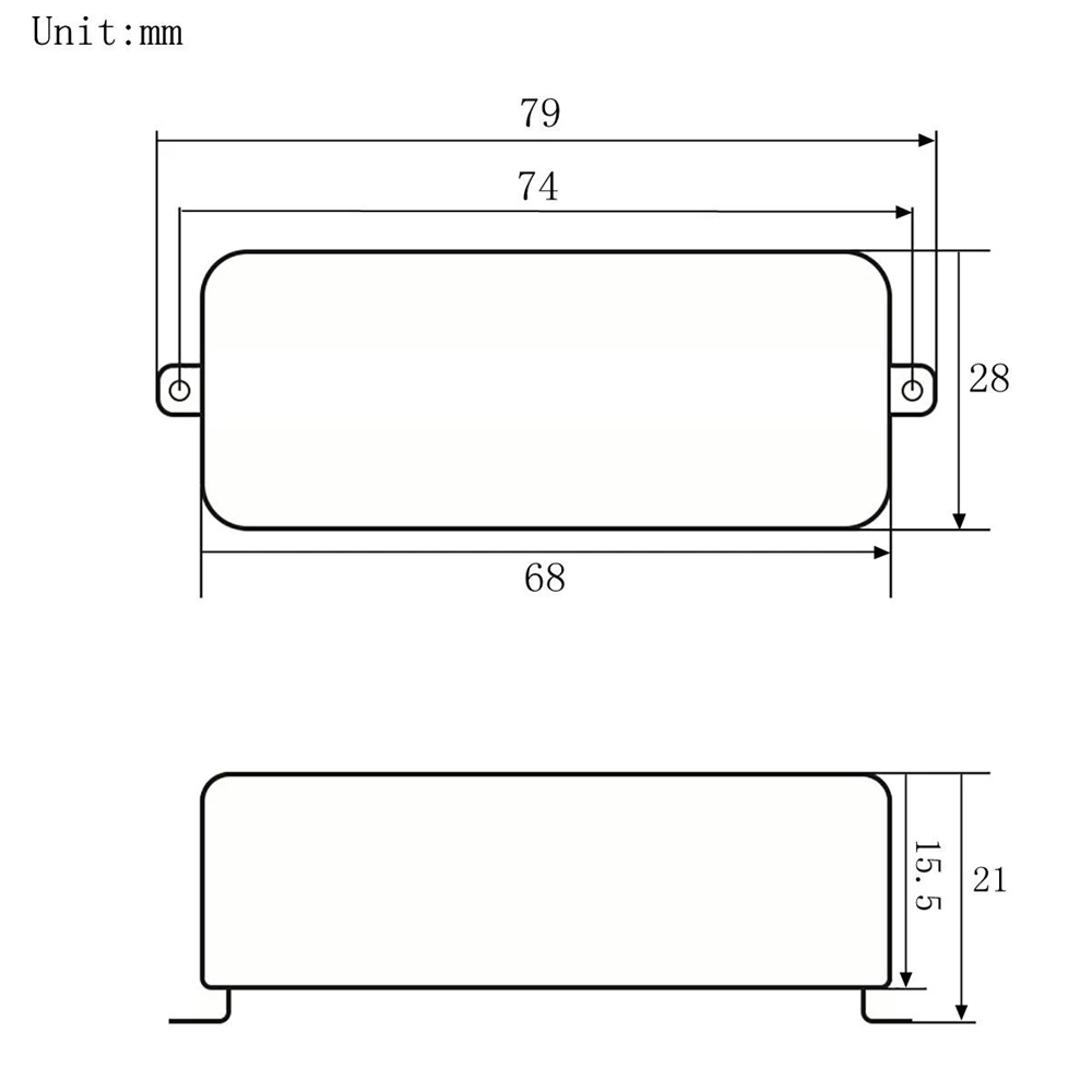 Mini Humbucker Pickup Set for Electric Guitar 5 Mini Humbucker Pickup Set for Electric Guitar - Image 5