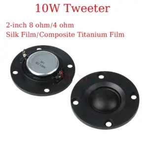 2-Inch Silk Film Tweeter Speaker for Hi-Fi Systems 10 S4170f2e8eee0438e91fc051980ab5d67C