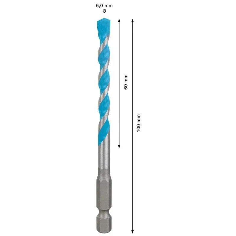 Bosch Hex-9 MultiConstruction Drill Bit 6mm 4 Bosch Hex-9 MultiConstruction Drill Bit 6mm - Image 4