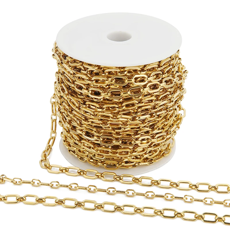 Stainless Steel Square Link Chain 1m 5 Stainless Steel Square Link Chain 1m - Image 5