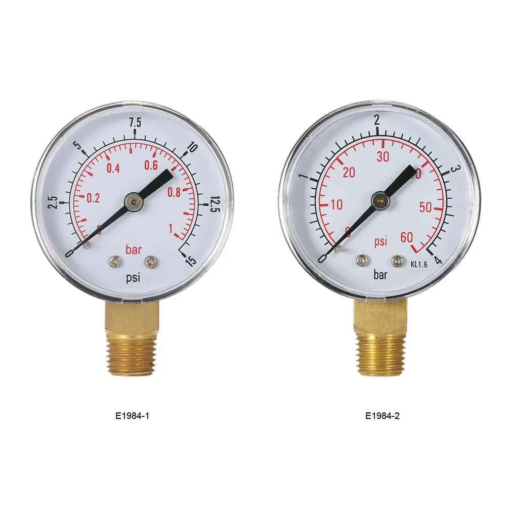 Pool Water Pressure Gauge 50mm Dual-Scale 3 Pool Water Pressure Gauge 50mm Dual-Scale - Image 3