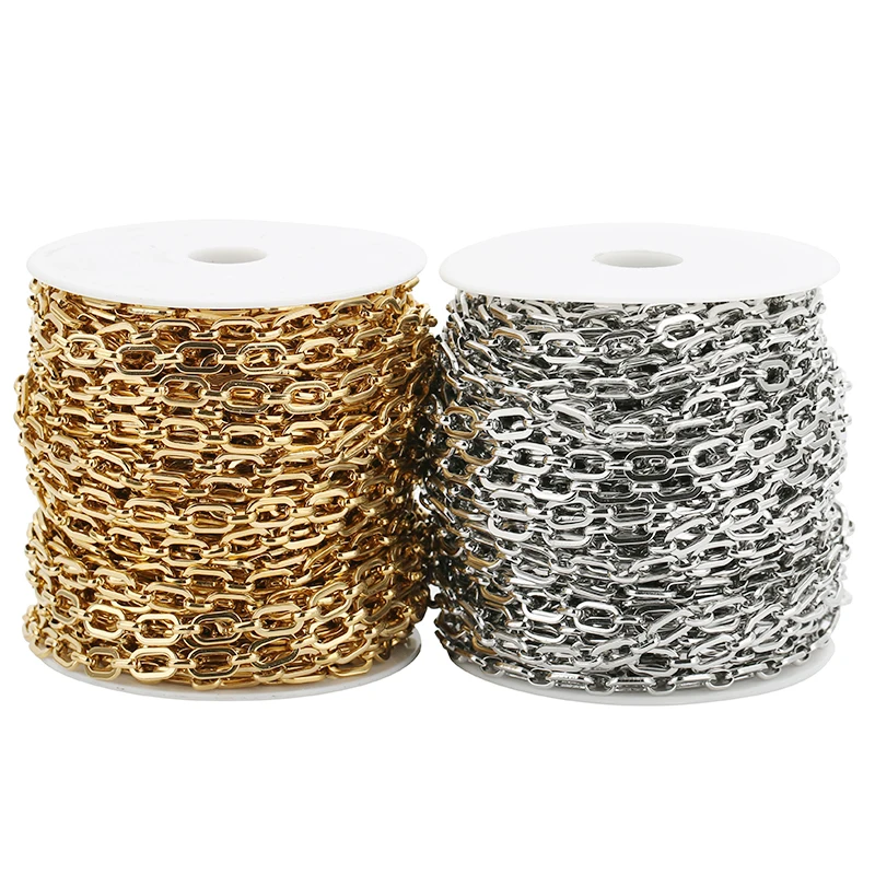 Stainless Steel Square Link Chain 1m 4 Stainless Steel Square Link Chain 1m - Image 4