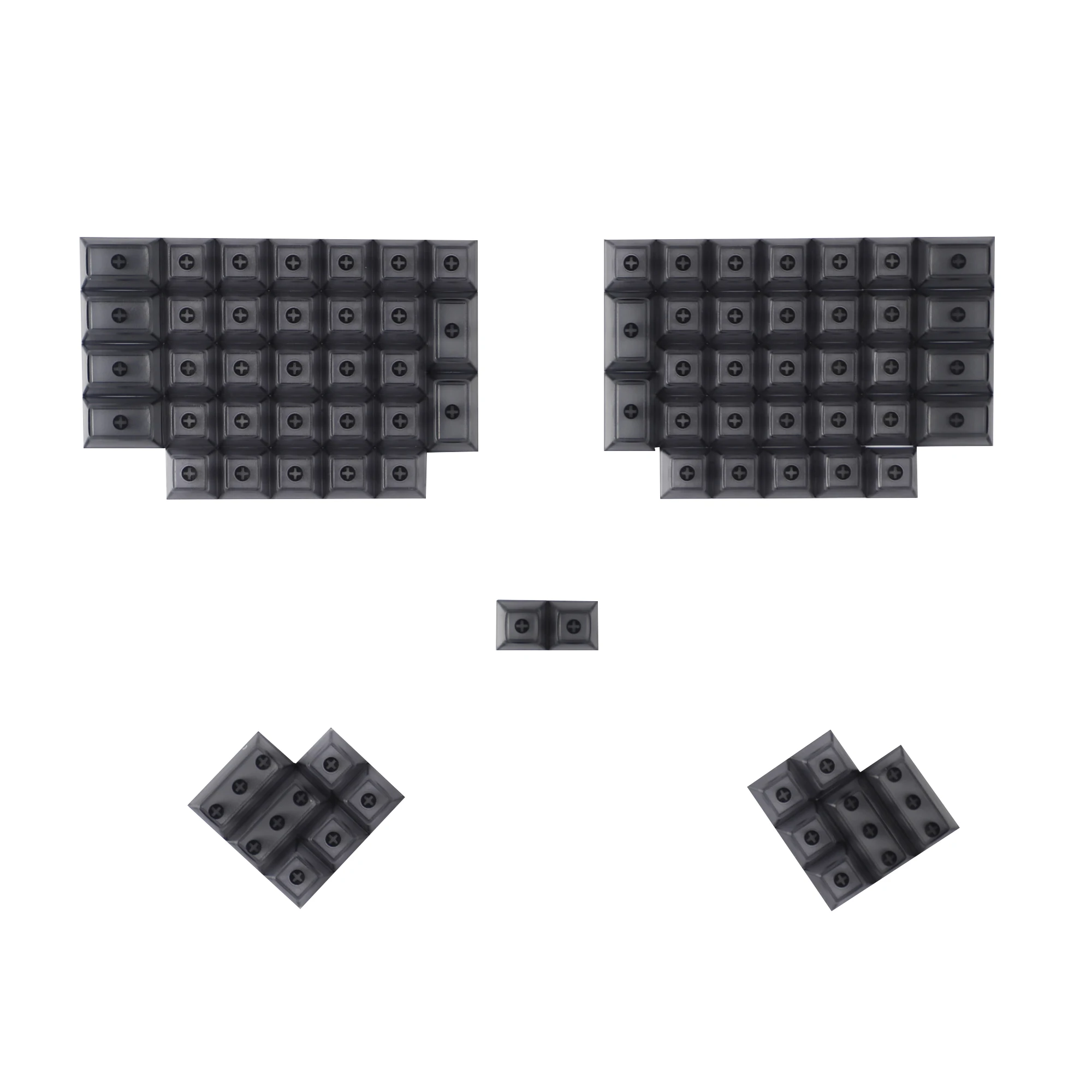 Transparent ABS Keycap Set for Custom Keyboards 2 Transparent ABS Keycap Set for Custom Keyboards - Image 2