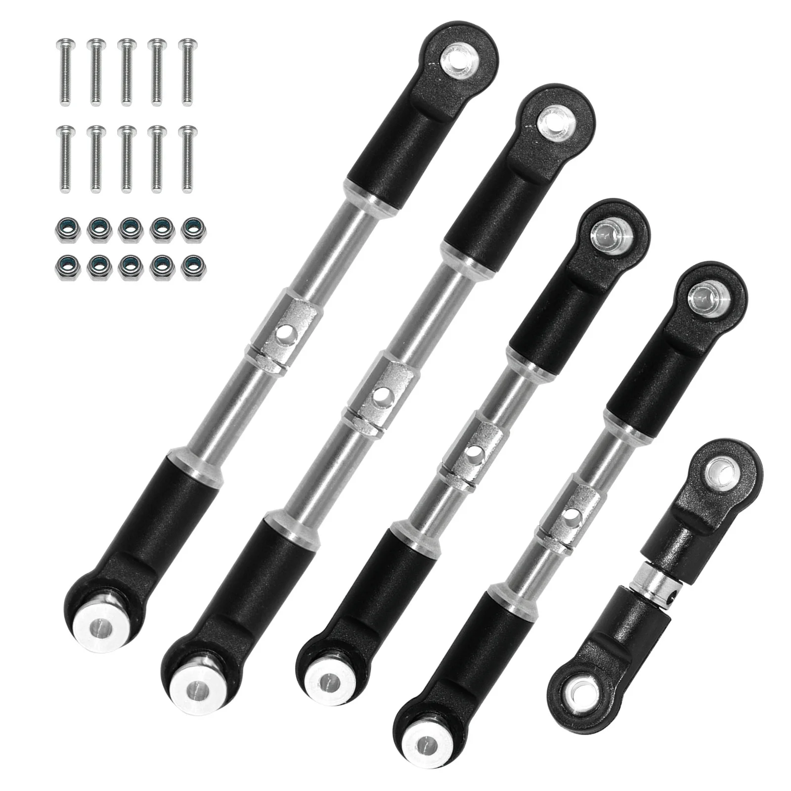 Set of Five Steel RC Car Turnbuckles for Arrma Models 5 Set of Five Steel RC Car Turnbuckles for Arrma Models - Image 5