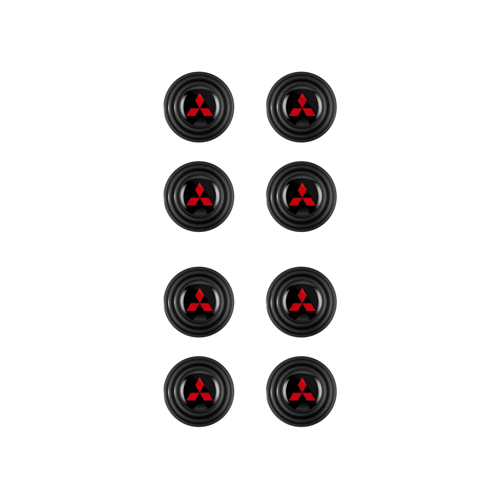 Mitsubishi Silicone Anti-Shock Door Pads Set 8 Mitsubishi Silicone Anti-Shock Door Pads Set - Image 8