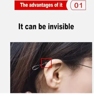 Silicone Ear Grips for Glasses, Set of 40 11 S41d62fe4298145a89d221f02ce3e970e0