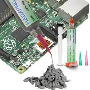 Low-Temperature Solder Paste for Electronics Repair