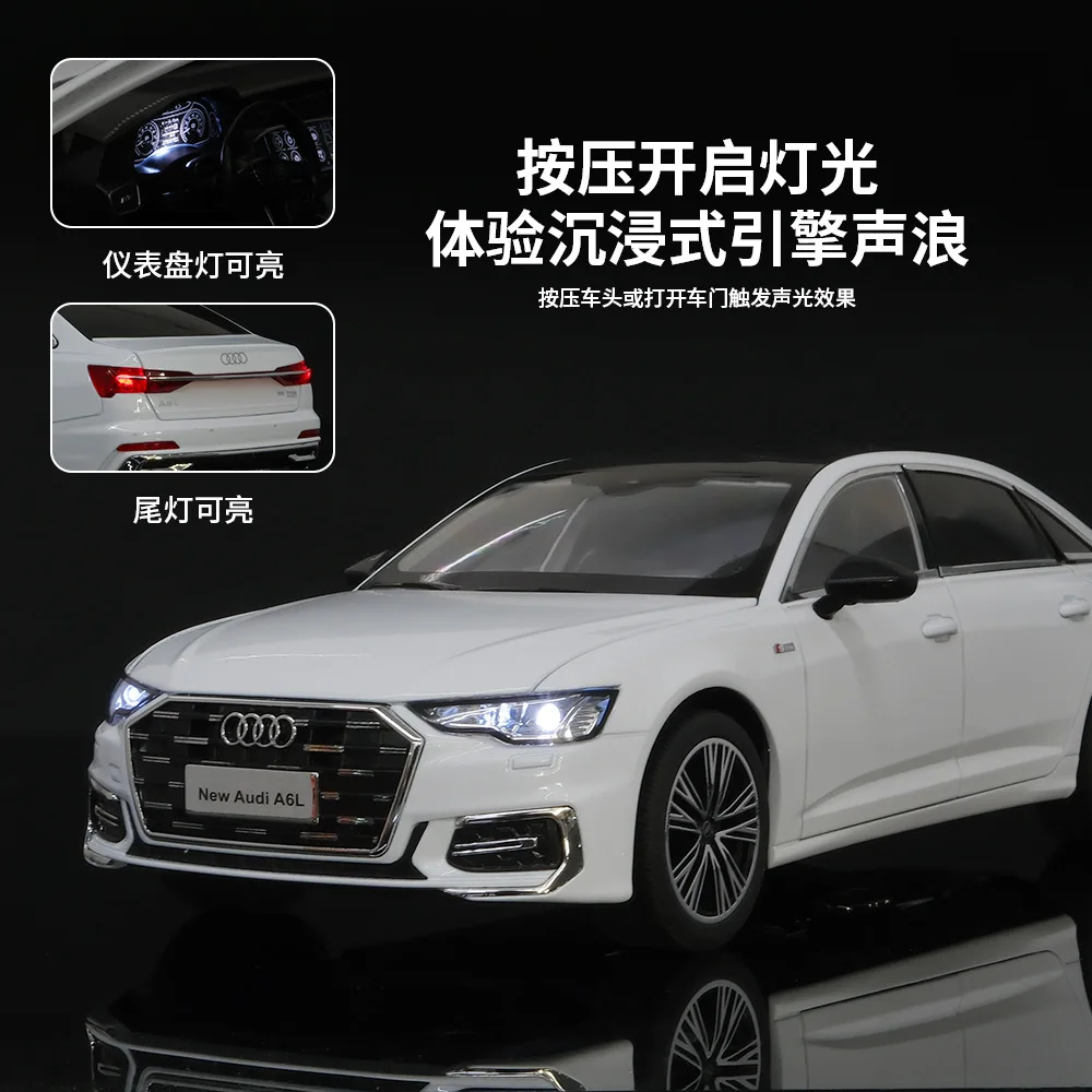 1/18 Audi A6 Diecast Model with Lights 5 1/18 Audi A6 Diecast Model with Lights - Image 5