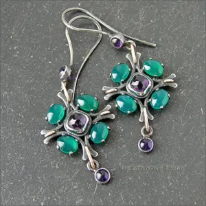 Vintage Floral Geometric Drop Earrings 11 S41ead9e0bf2947cfbd1eaf173b4006a3v