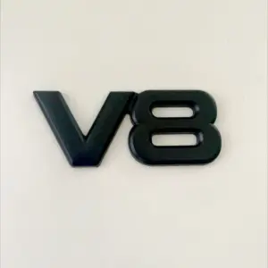 3D Metal V8 Logo Emblem for Cars 9 S41fdd8906b0c4e34a4d539a6dbb9ff402