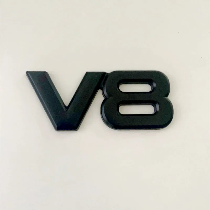3D Metal V8 Logo Emblem for Cars 5 3D Metal V8 Logo Emblem for Cars - Image 5