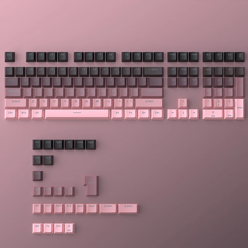 Double Shot Gradient Shine Through Keycap Set 3 Double Shot Gradient Shine Through Keycap Set - Image 3