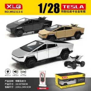 1:28 Scale Cyber Pickup Model Car 11 S421bd3f1fee74bb184f96a869dbff2bfr