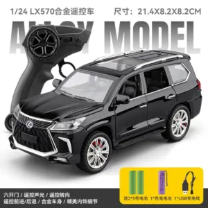 1:24 Alloy Off-Road RC SUV with Sound & Light 10 S42258fffd518459396501e07b458cd4dJ