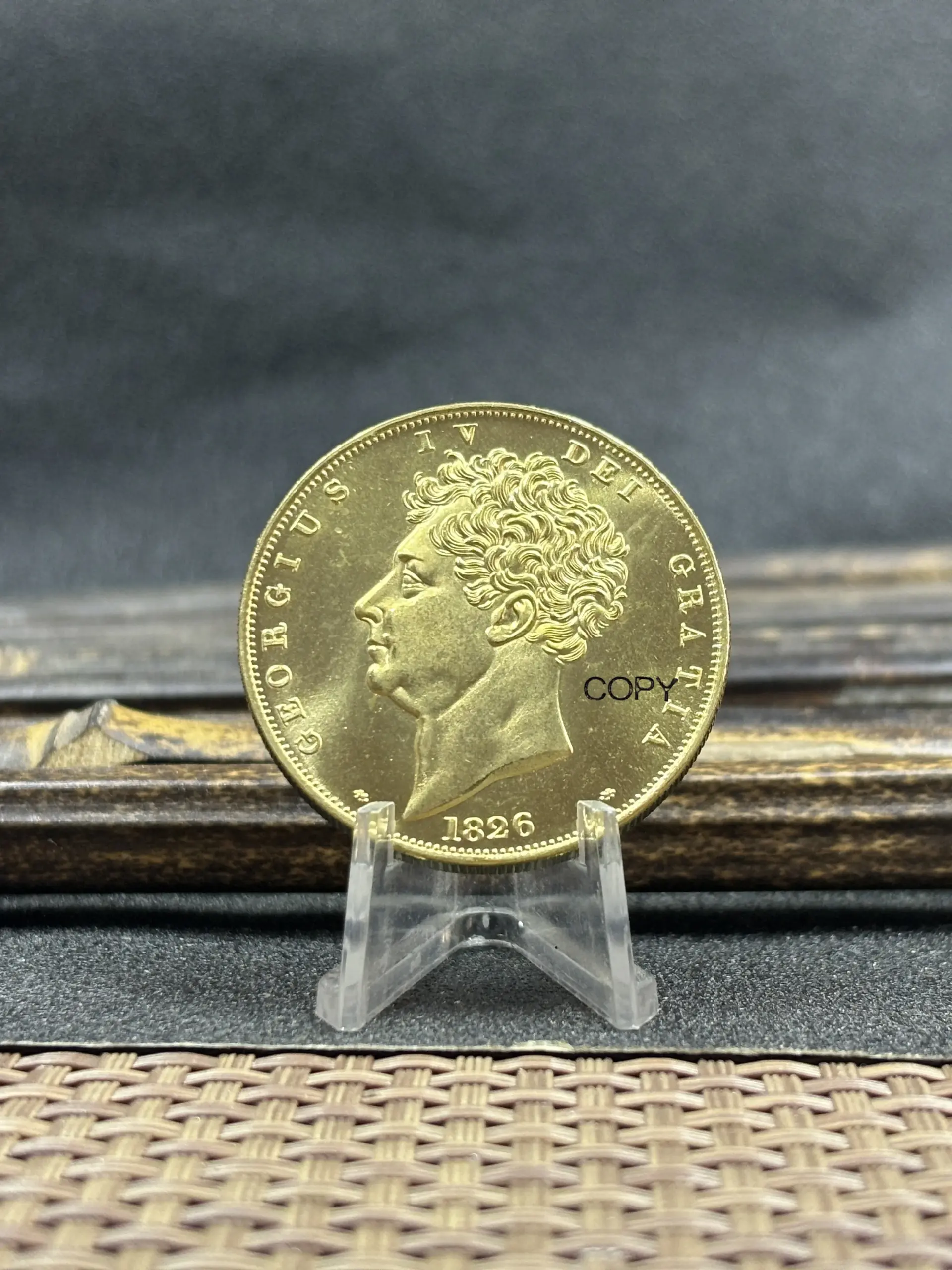 George IV 1826 Antique Replica Coin 3 George IV 1826 Antique Replica Coin - Image 3