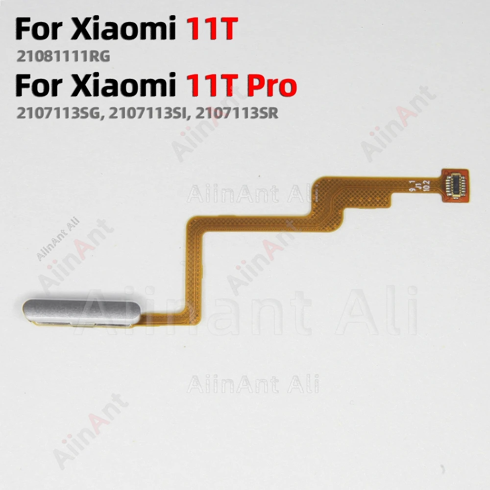 Xiaomi Mi 11T Pro Fingerprint Flex Cable Black or Silver 3 Xiaomi Mi 11T Pro Fingerprint Flex Cable Black or Silver - Image 3