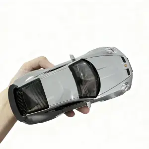1:22 Scale Gray Alloy Sports Car Model 7 S425567af530e48329e6e1c8746add682J