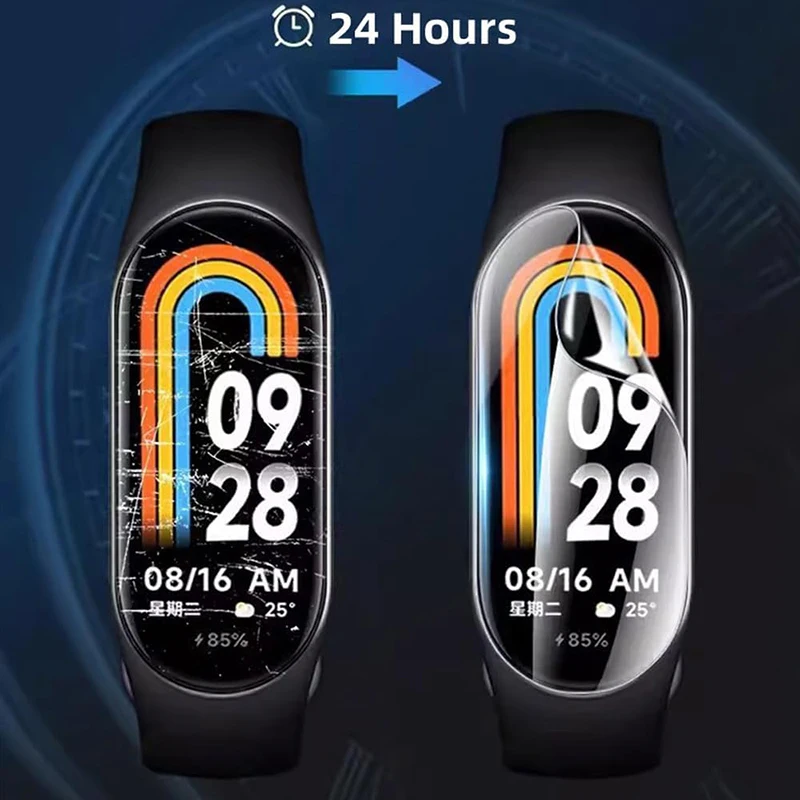 Hydrogel Screen Protector for Xiaomi Mi Band 5-9 5 Hydrogel Screen Protector for Xiaomi Mi Band 5-9 - Image 5